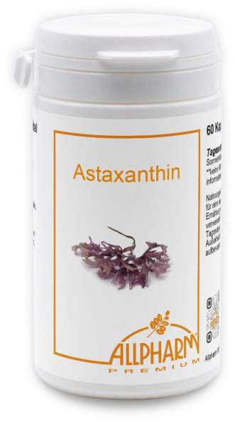 Astaxanthin Allpharm Premium Kapseln 60 Stück