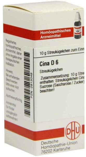 DHU Cina D6 10 g Globuli