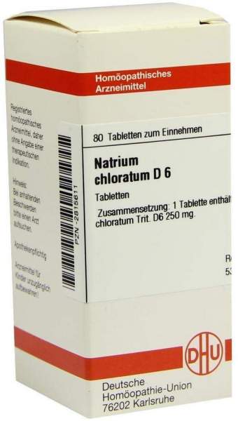 DHU Natrium chloratum D6 80 Tabletten