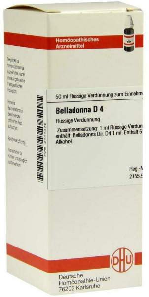 Dhu Belladonna D4 50 ml Dilution