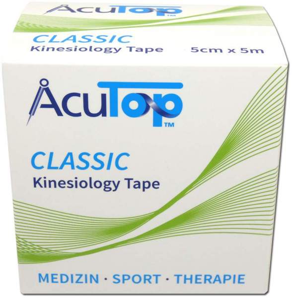 AcuTop Kinesiologie Tape apfelgrün 5 cm x 5 m