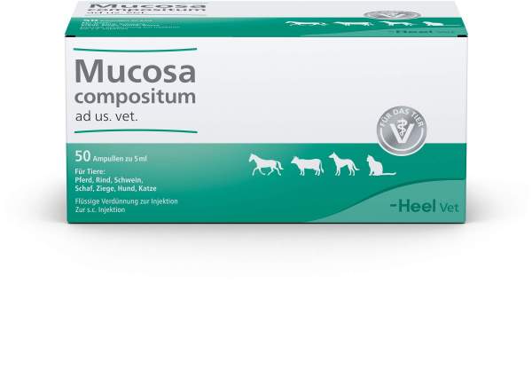 Mucosa Compositum Ad Us.Vet. 50 X 5 ml Ampullen