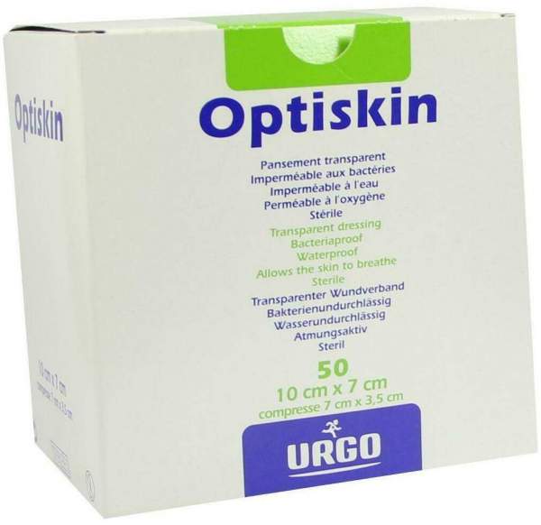 Optiskin Pflaster 100 X 70 mm 50 Pflaster