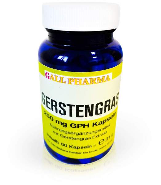 Gerstengras 250 mg Gph 60 Kapseln