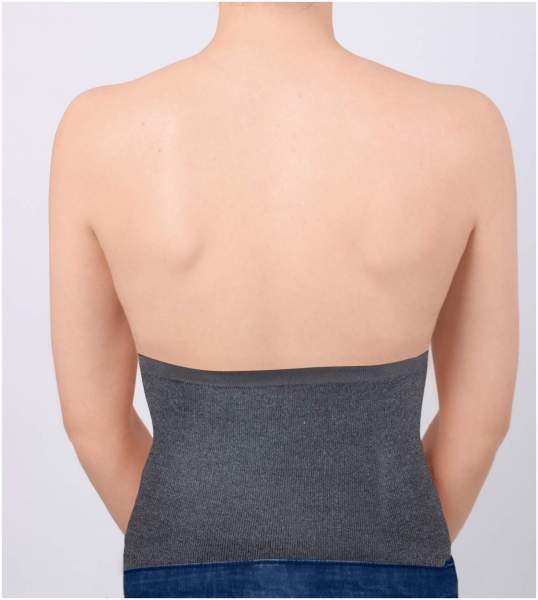 Vital Comfort Nierenwärmer Grau Einheitsgröße 1 Stück