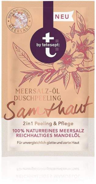 T By Tetesept Meersalz-Öl Duschpeeling Samthaut 50 G