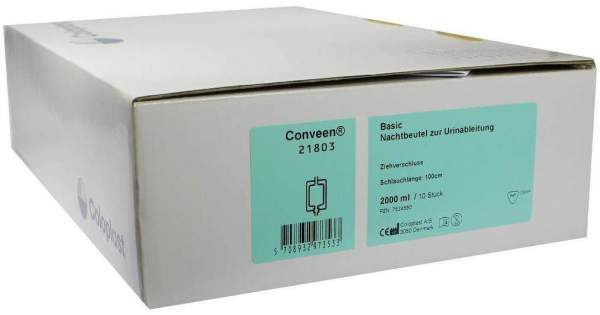 Conveen Basic Bettbeutel2l 21803 100cm Schlauch