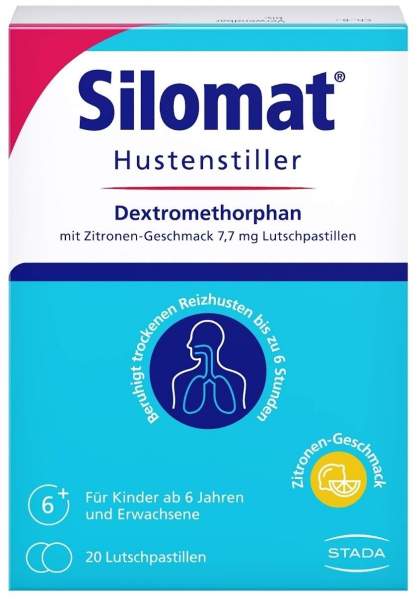Silomat Hustenstiller DMP Zitrone 20 Lutschpastillen