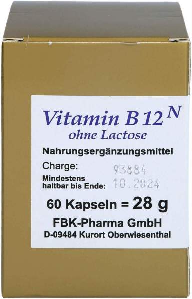 Vitamin B12 N Kapseln 60 Stück