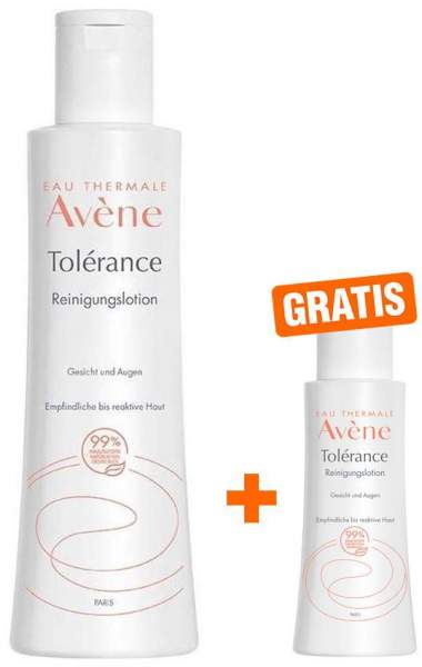 Avene Tolerance Reinigungslotion 200 ml + gratis Reinigungslotion 100 ml