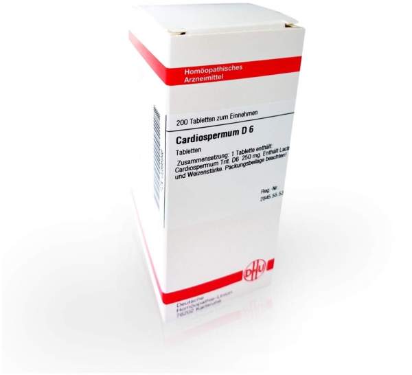 Cardiospermum D 6 200 Tabletten