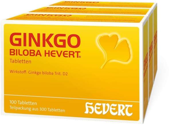 Ginkgo Biloba Hevert 300 Tabletten