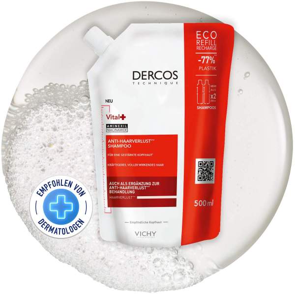 Vichy Dercos Vital-Shampoo+ Nachfüllpack 500 ml