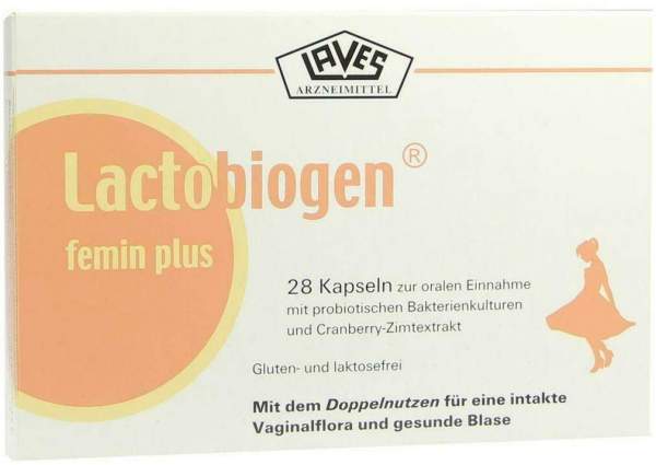 Lactobiogen Femin Plus 28 Kapseln