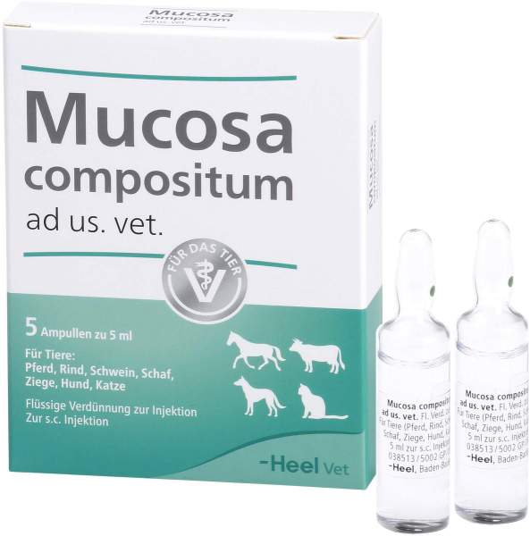 Mucosa Compositum Ampullen vet. 5 X 5 ml
