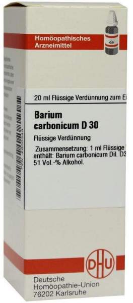DHU Barium carbonicum D30 Dilution