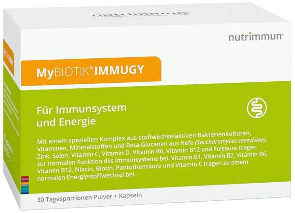 Mybiotik Immugy - Für Immunsystem und Energie Kombipackung 30 X 2...