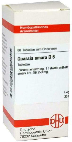 Quassia D 6 Tabletten