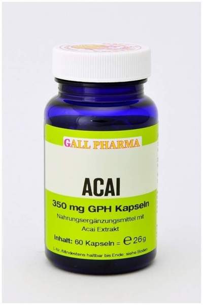 Acai 350 mg Gph 60 Kapseln