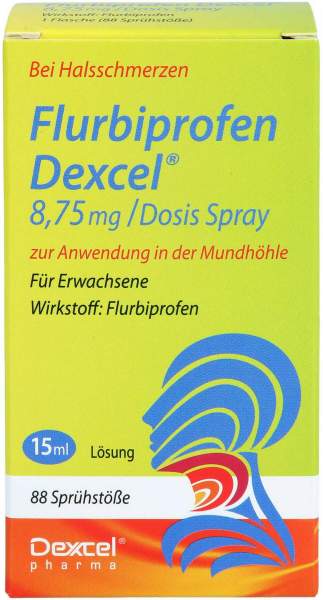 Flurbiprofen Dexcel 8,75 mg Dosierspray Mundhöhle