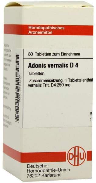 Adonis Vernalis D4 80 Tabletten