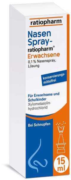 NasenSpray-ratiopharm Erwachsene 15 ml