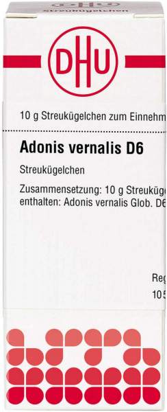 DHU Adonis Vernalis D6 Globuli 10 g