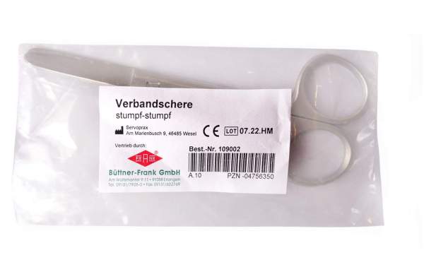 Verbandschere Stumpf-Stumpf 1 Stck