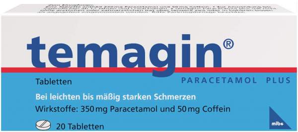 Temagin Paracetamol Plus 20 Tabletten