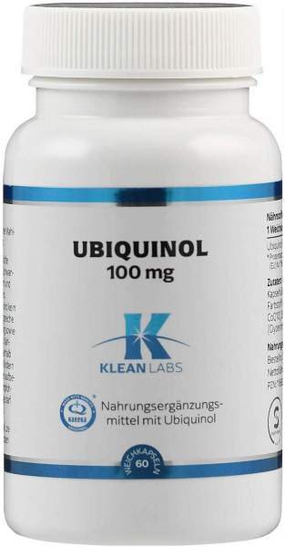 Ubiquinol Coenzym Q10 Reduziert 100 mg Kapseln 60