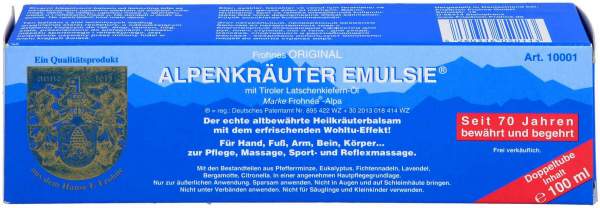 Alpenkräuter Emulsie