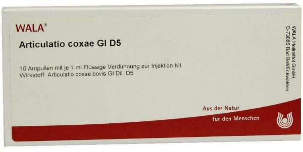 Wala Articulatio Coxae Gl D5 10 X 1 ml Ampullen