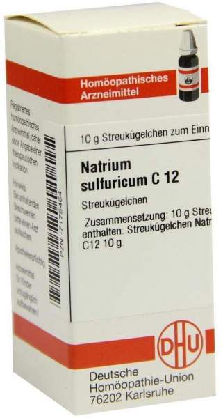 Natrium Sulfuricum C12 Globuli