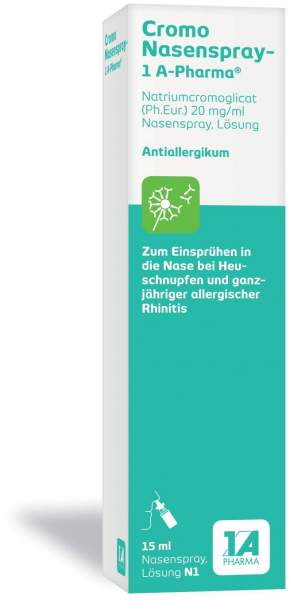Cromo 1a Pharma 15 ml Nasenspray