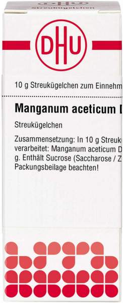 Manganum Aceticum D 6 Globuli 10 G