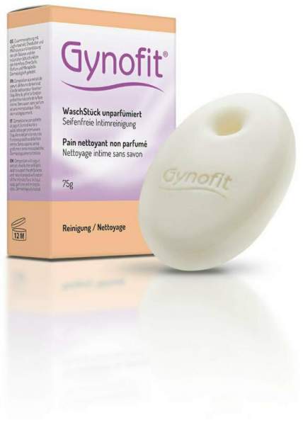 Gynofit Waschstück unparfümiert 75 g