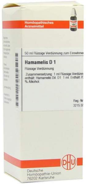 Hamamelis D1 Dhu 50 ml Dilution