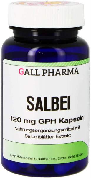 Salbei 120 mg Gph Kapseln 120 Stück