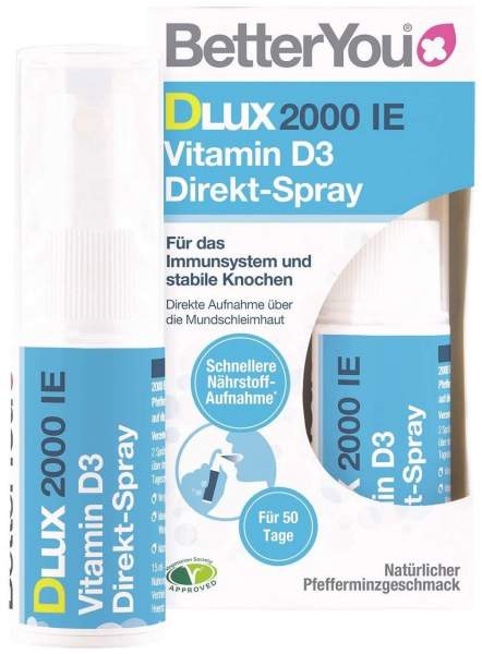 BetterYou Vitamin D3 Direkt-Spray 15 ml