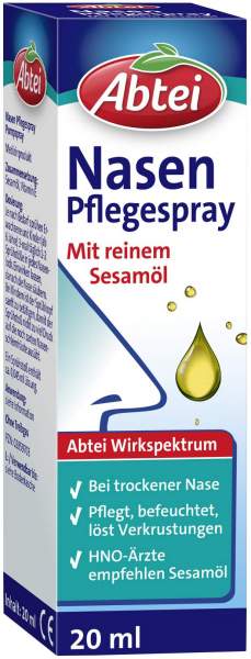 Abtei Nasenpflegeöl 20 ml Nasenspray