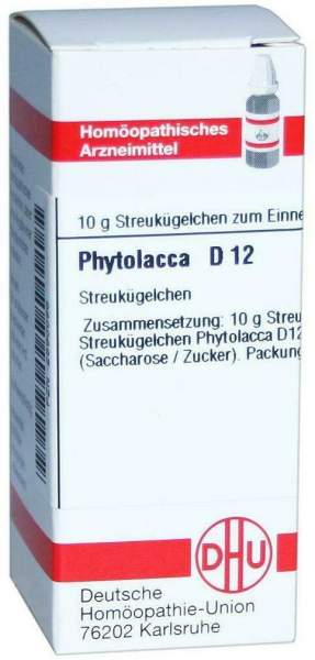 Dhu Phytolacca D12 10 G Globuli