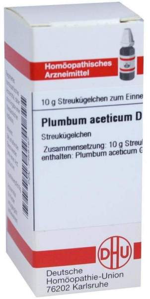 Dhu Plumbum Aceticum D6 Globuli
