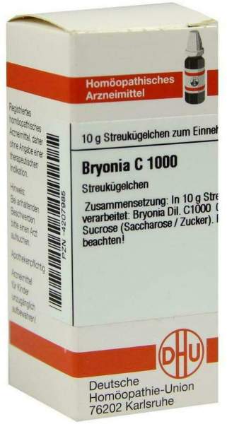 Dhu Bryonia C1000 Globuli