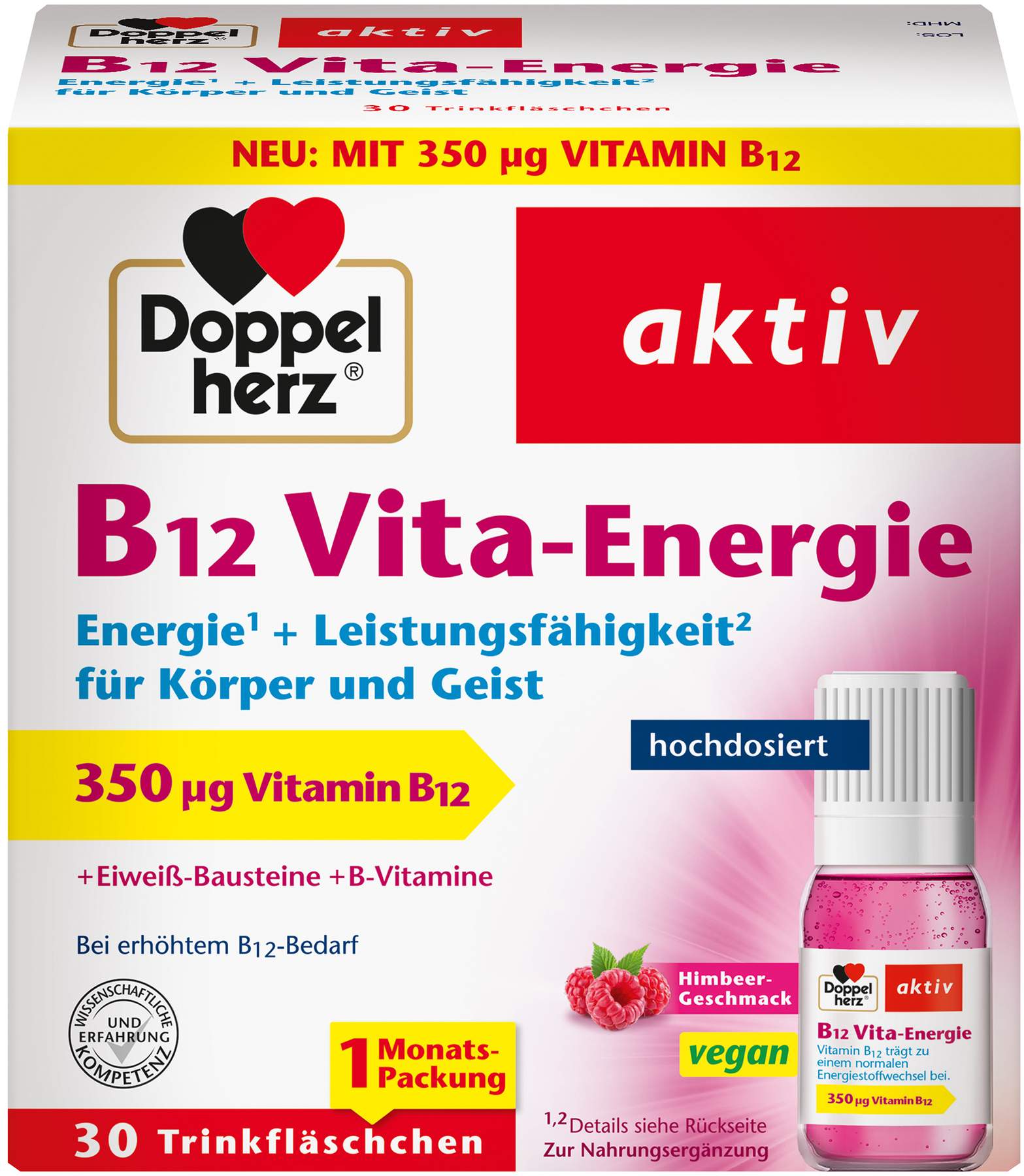 Doppelherz B12 Vita-Energie 30 Trinkampullen Kaufen | Volksversand ...