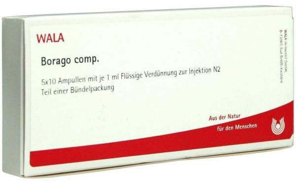 Borago Comp. Ampullen 50 X 1 ml