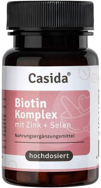 Biotin Komplex 10 mg hochdosiert + Zink + Selen 180 Tabletten