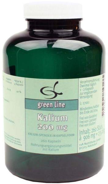 Kalium 200 mg 260 Kapseln