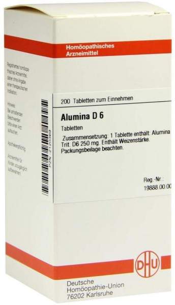 DHU Alumina D6 200 Tabletten