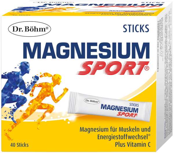 Dr. Böhm Magnesium Sport 40 Sticks