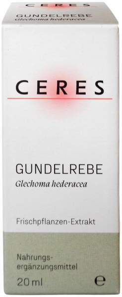 Ceres Gundelrebe Glechoma hederacea Extrakt Tropfen 20 ml